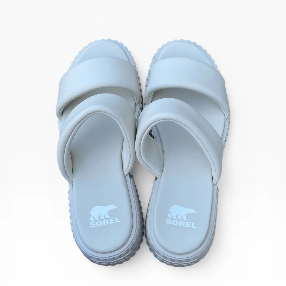 Sorel Ona Streetworks‎ Slide Sandal, Off White, Size 8, NWOT